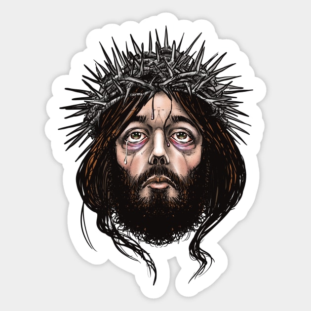 jesus Sticker by Paskalamak